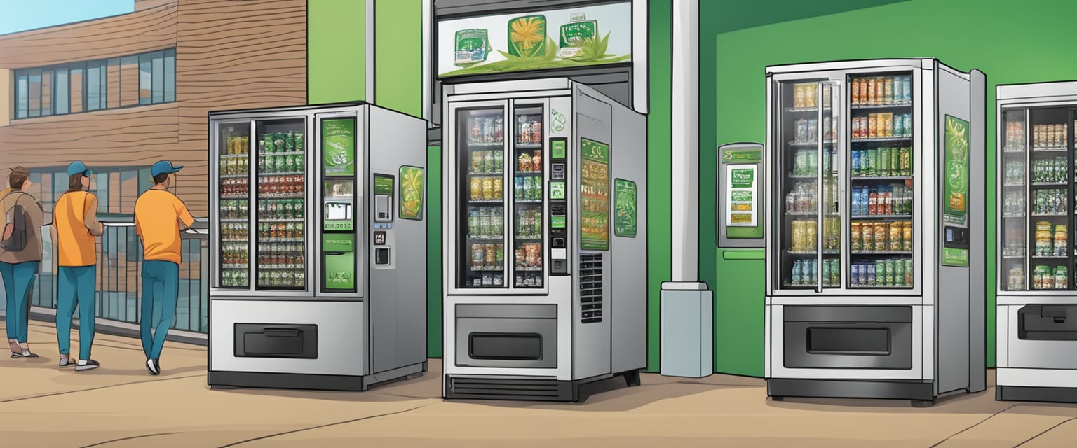 A cannabis vending machine in Florida must display proper licensing and adhere to legal requirements for operation