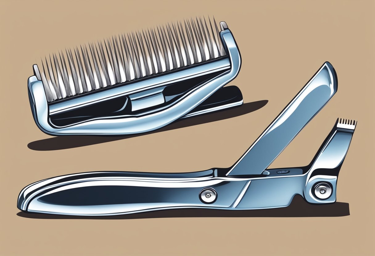 A razor glides against the grain, creating a smooth shave. No irritation, just a clean and precise finish