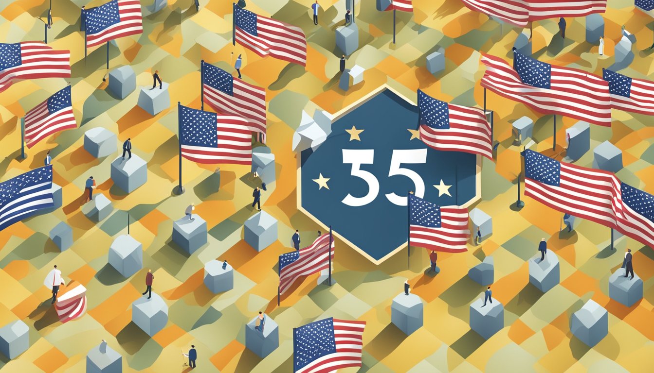 Influence of 538 in politics.</p><p>Symbolic representation of 538's impact on political decisions and policies