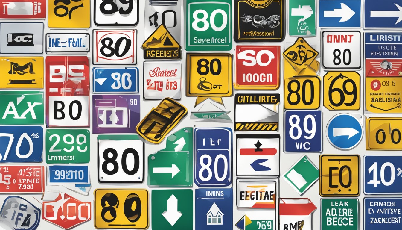 A sign with "809" is shown in various contexts, symbolizing its different meanings
