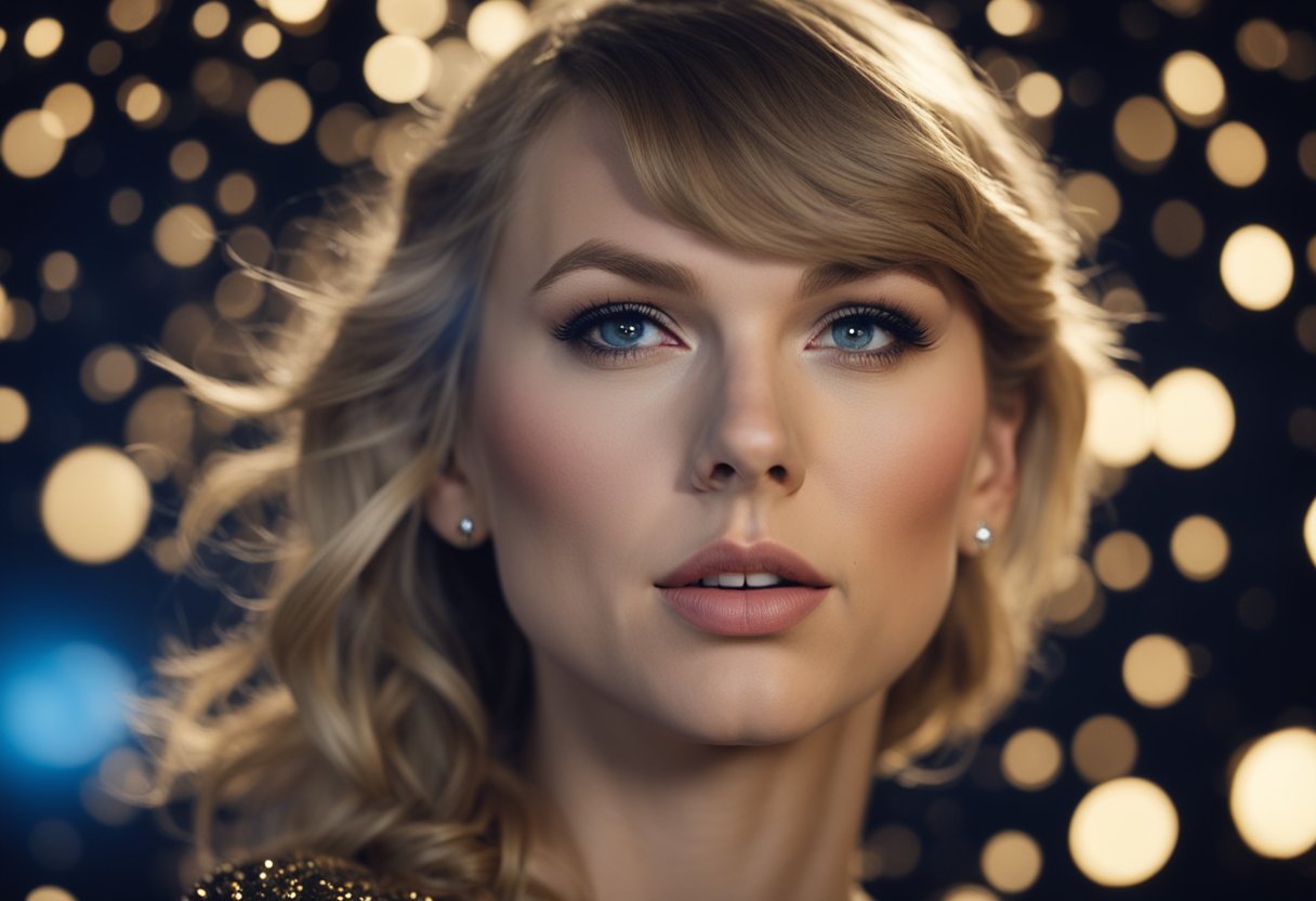 Taylor Swift gazes at a starry sky, pondering marriage. Her astrological sign hints at a potential union in 2024