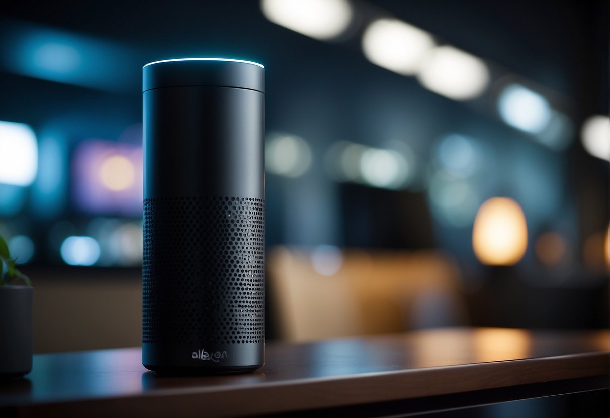 Alexa listens for unusual sounds, alerts owner, and contacts authorities if needed