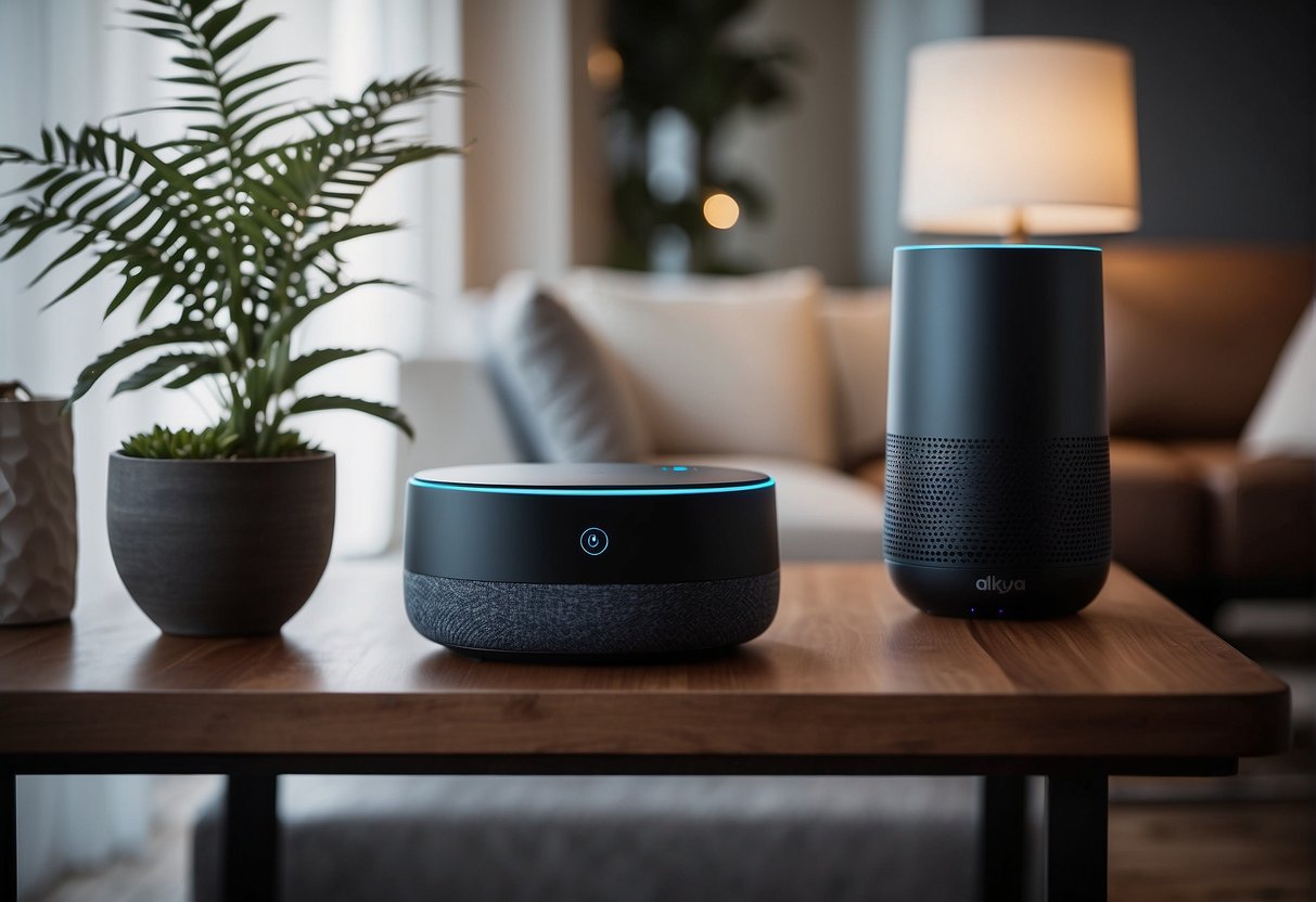 Alexa and SimpliSafe interact, showing compatibility