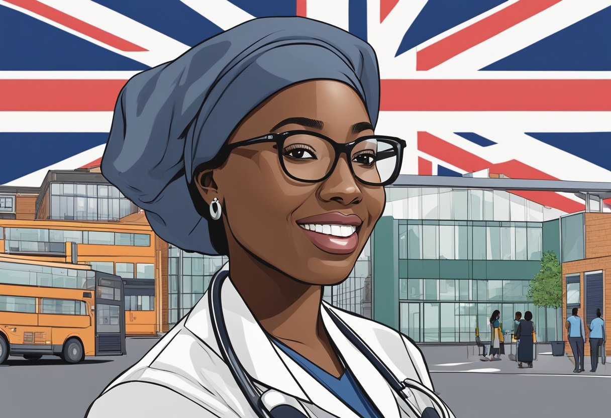 A Nigerian nurse studying in the UK faces language, cultural, and educational challenges. She navigates visa requirements, academic qualifications, and professional registration