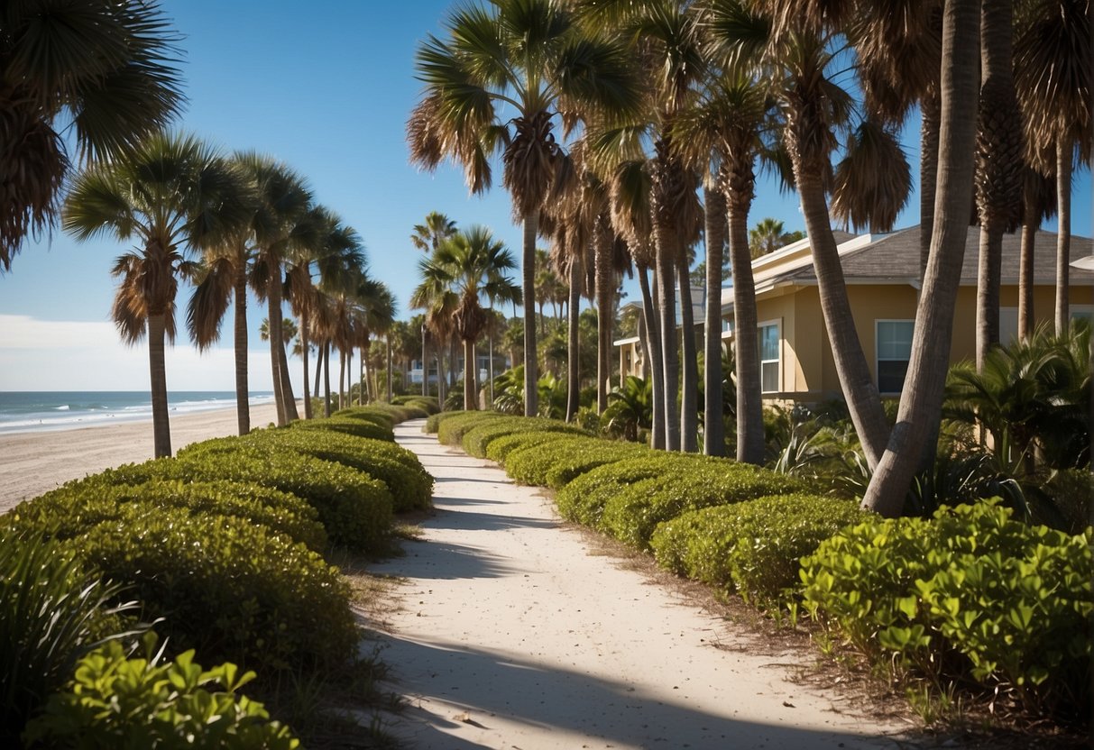 Palm Coast, Florida: serene beaches, lush greenery, affordable homes, close-knit community, and abundant recreational activities