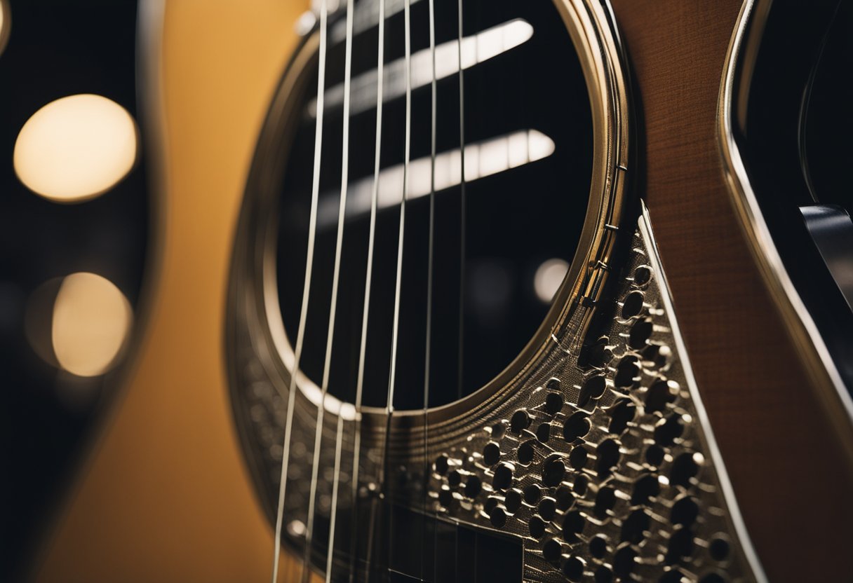 A harmonious scene with a GNA-111NT guitar, showcasing its quality and beauty