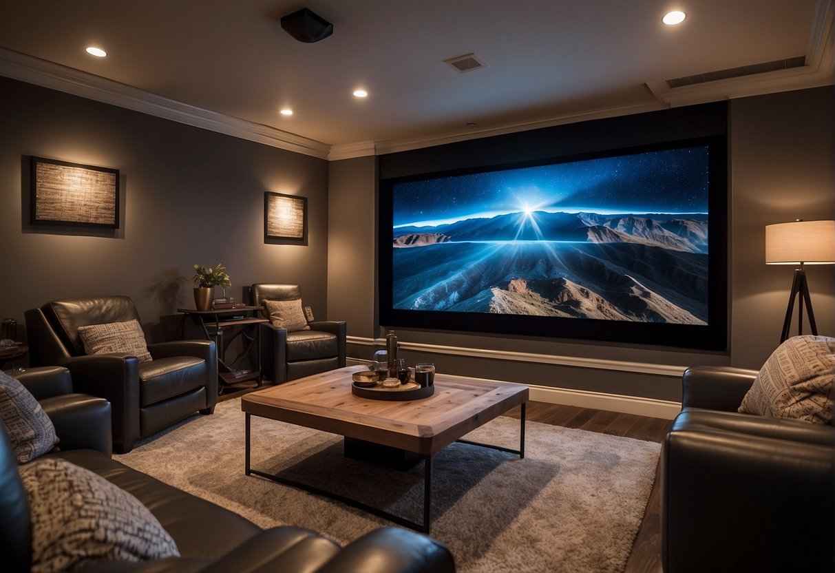 Optimize a Small Space for a Home Theater