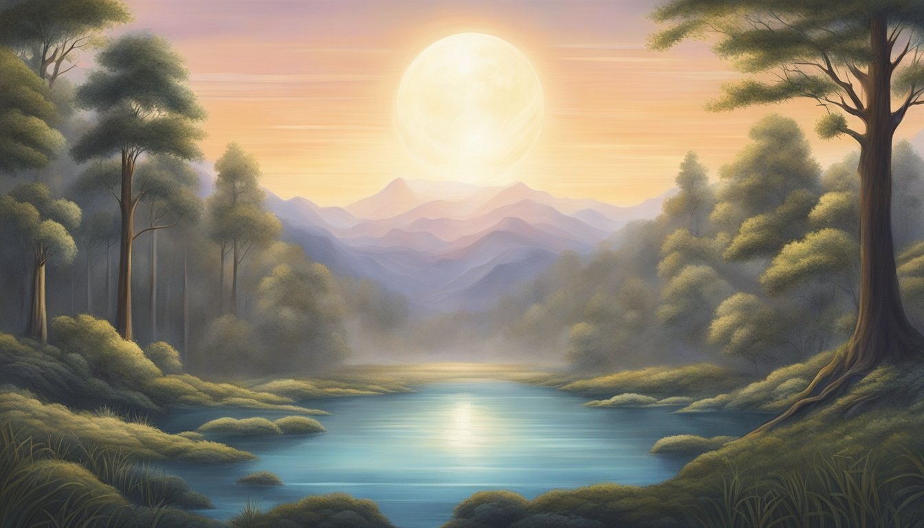 A glowing orb hovers above a serene landscape, emanating a sense of spiritual significance and mystery.</p><p>The numbers 2525 are subtly etched into the surrounding environment, hinting at a deeper meaning