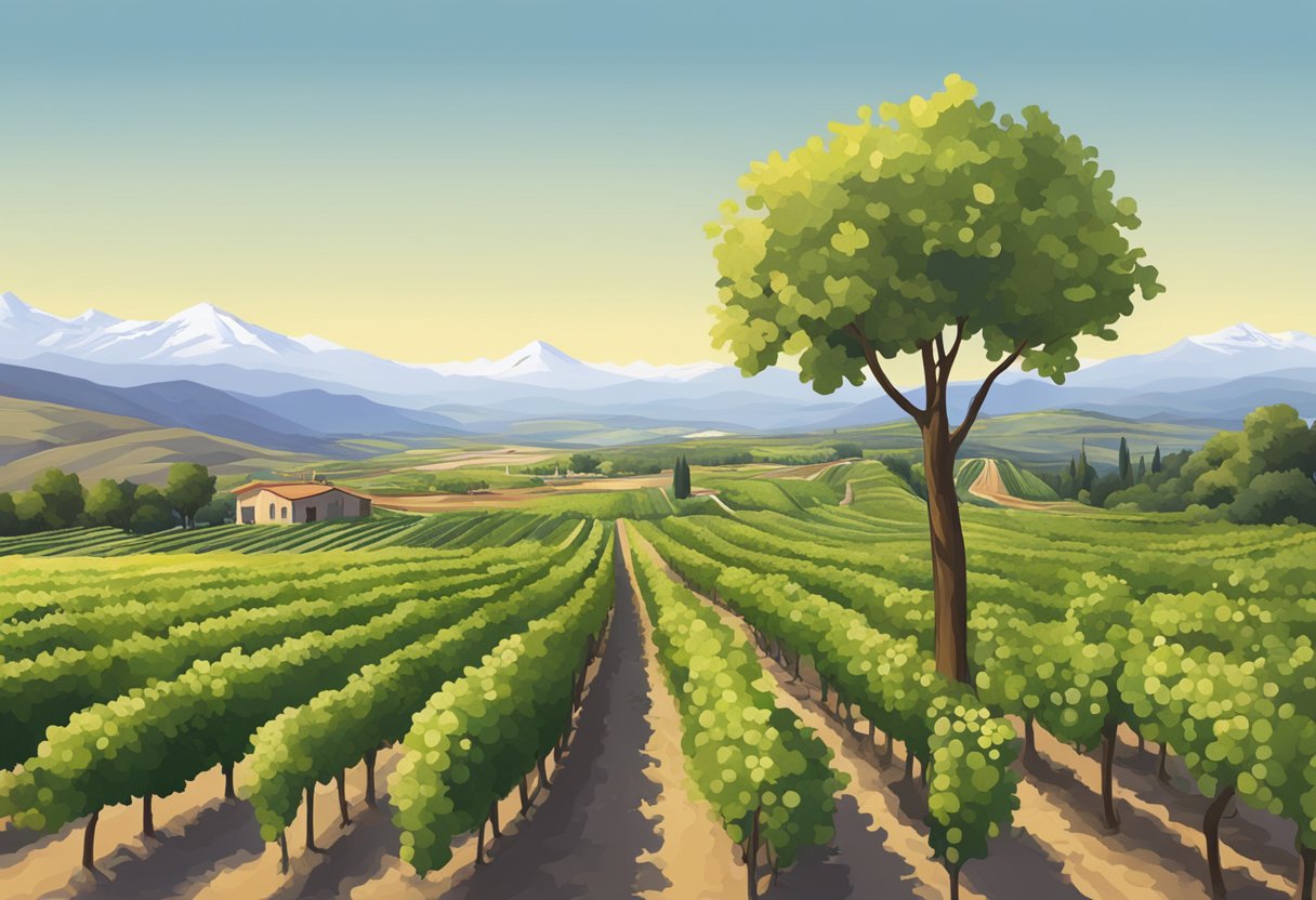 Lush vineyards in Chile, producing high-quality yet affordable wines