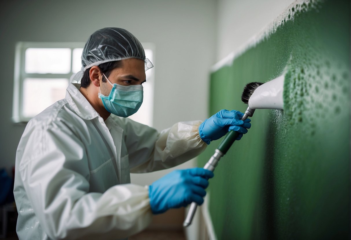 Prevention and Environmental Control painting over mold