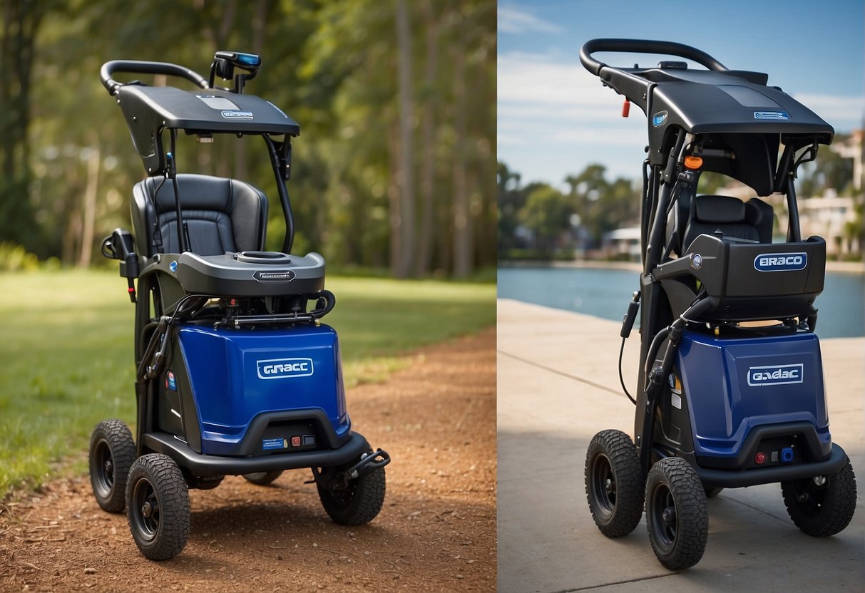 A Graco TC Pro and Ultra side by side, with their features highlighted and a clear comparison shown