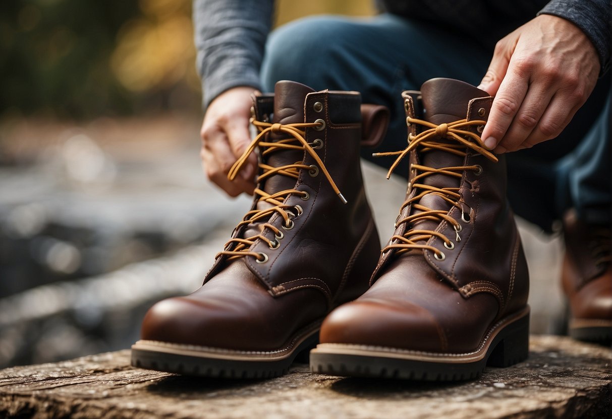 A customer comparing the durability of Brunt boots and Redwing, highlighting the value and customer service of both brands