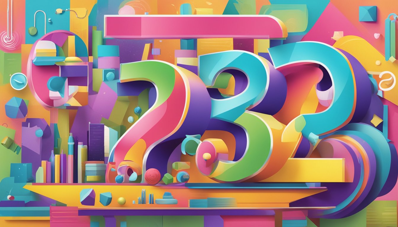 A large sign reading "Frequently Asked Questions 337 Significado" stands against a colorful background, drawing attention to the important information