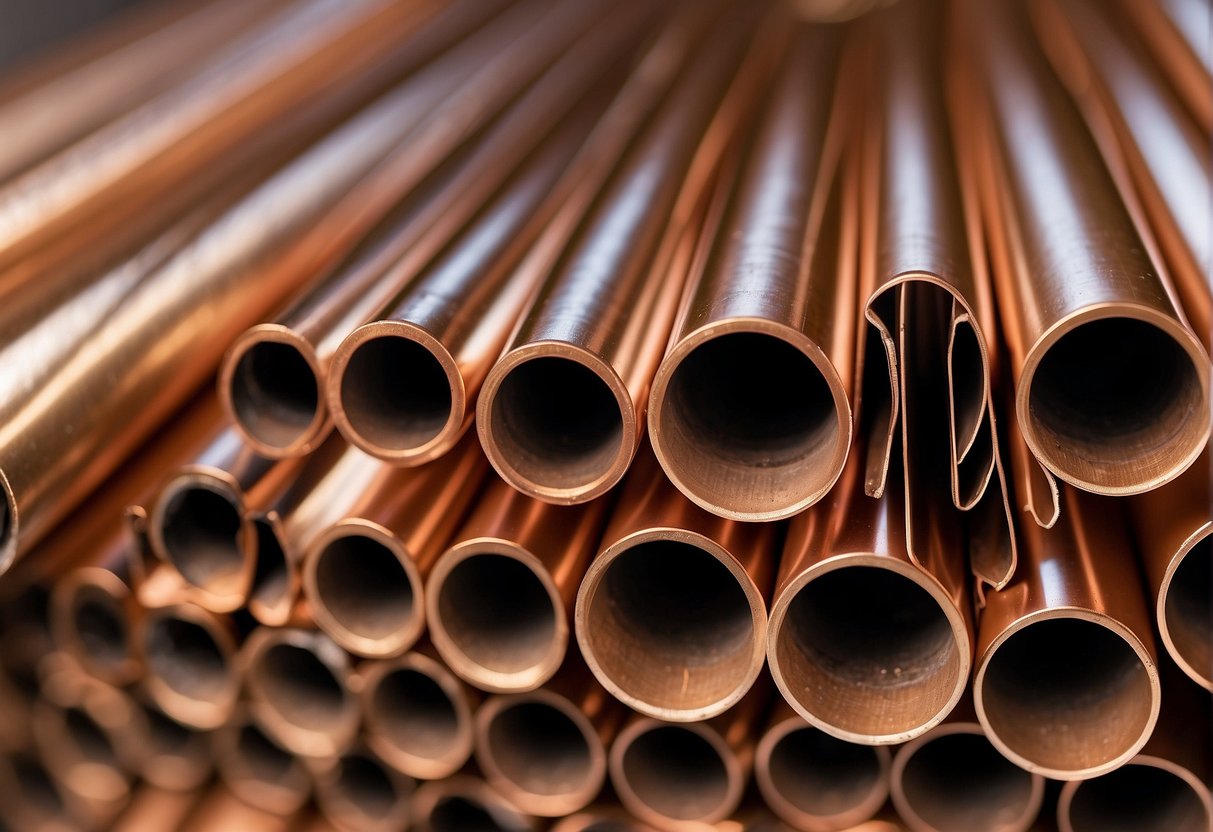 A comparison of CPVC and copper pipes, with environmental and regulatory elements present