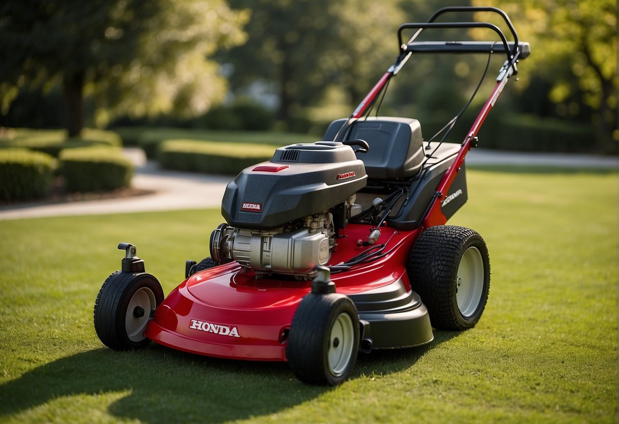 The Honda HRN and HRX mowers are being compared for maintenance and serviceability, with a focus on their engine access, blade maintenance, and overall ease of use