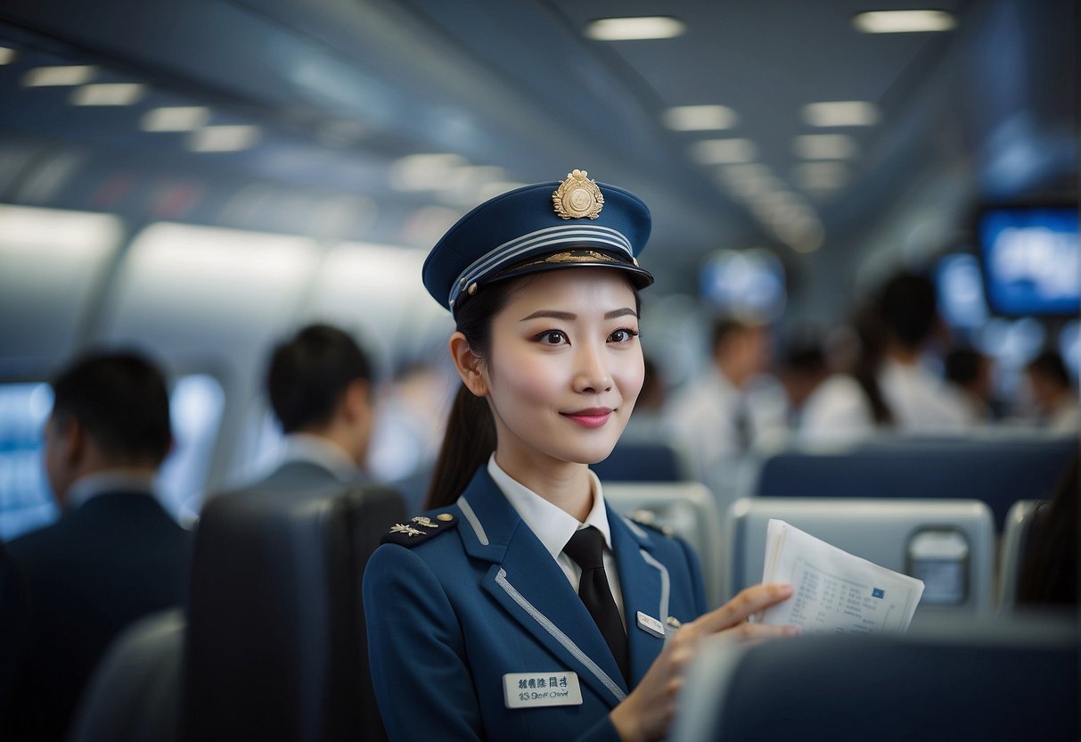 Passenger details being managed by Air China. Contact information visible