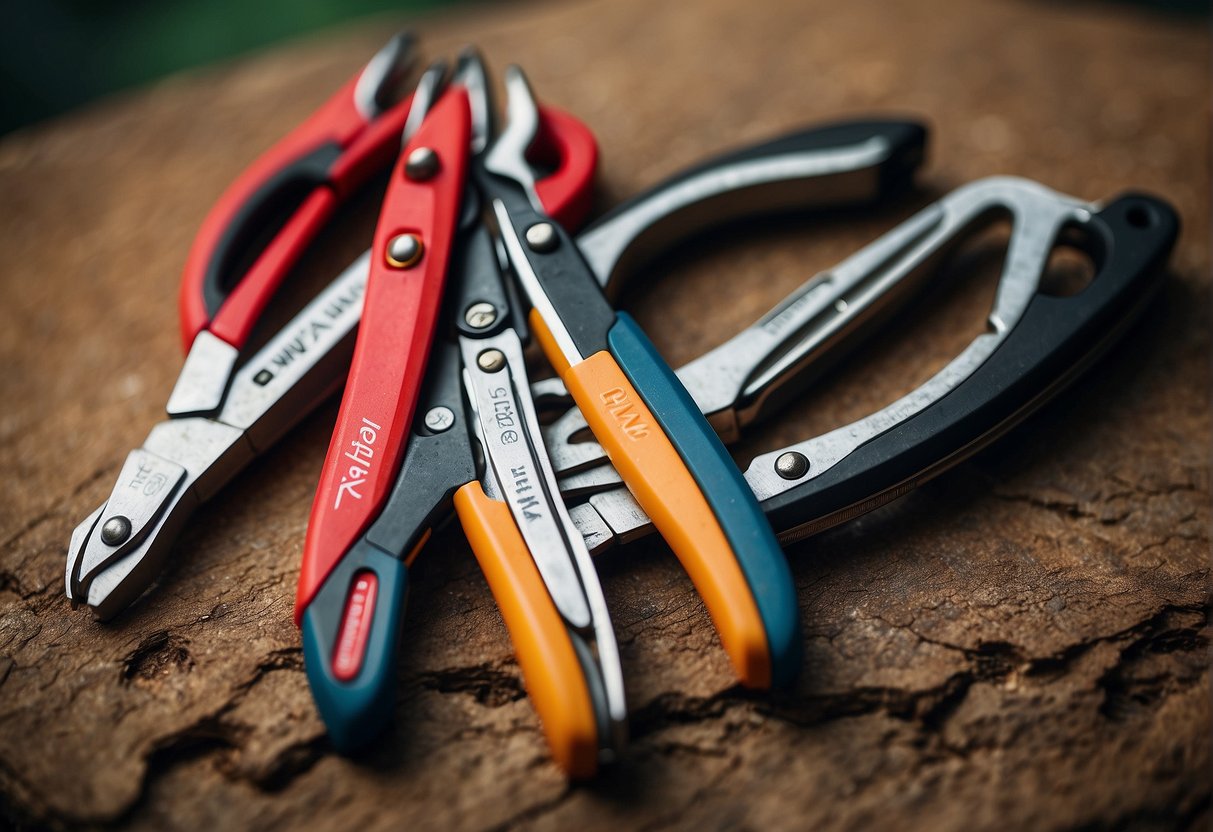Two pairs of pliers, one labeled "wiha" and the other "knipex," positioned for a comparison