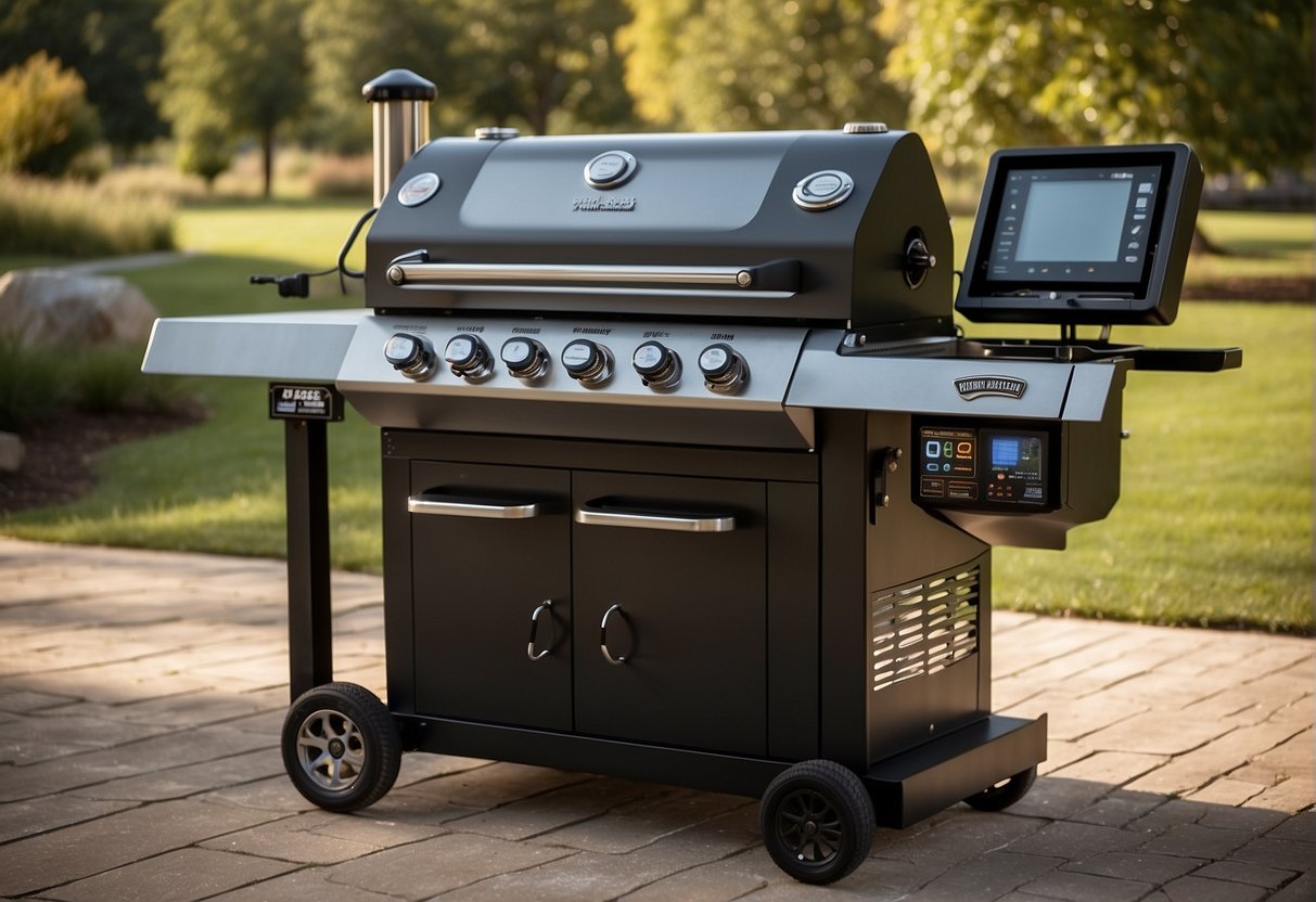 The pit boss navigator vs pro features include digital control panels, temperature probes, and advanced pellet grilling technology