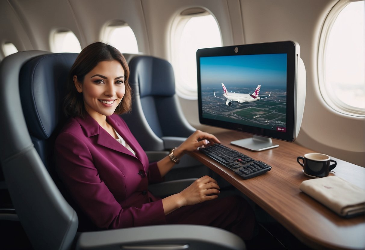 Qatar Airways contact info: phone, email, and website