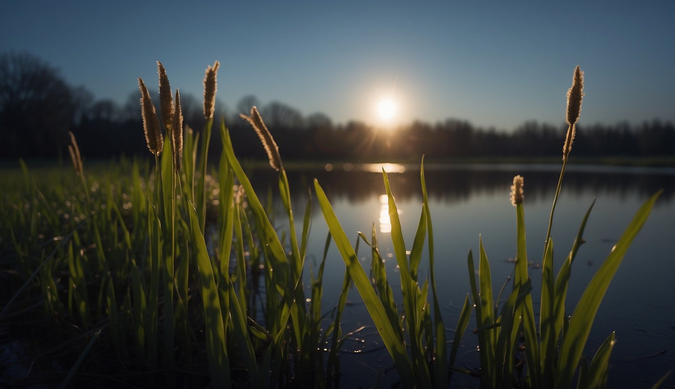 In the moonlit marsh, the Spring Peepers gather, filling the air with their high-pitched chorus.

The sound reverberates through the reeds and water, creating a symphony of nature