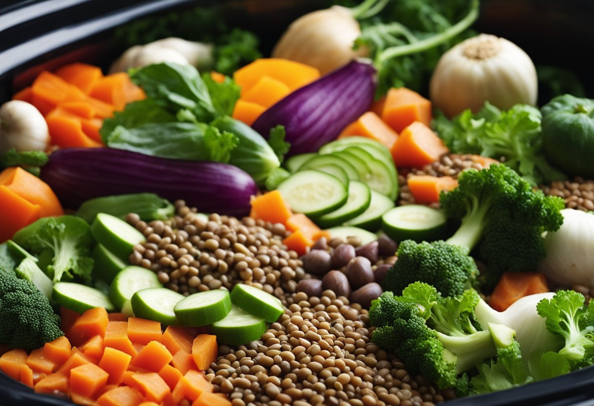 Slow Cooker Vegetable Lentil Soup: A Hearty and Healthy Meal - Easy