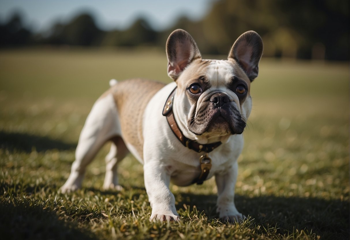 The French bulldog eats and then poops within 30 minutes