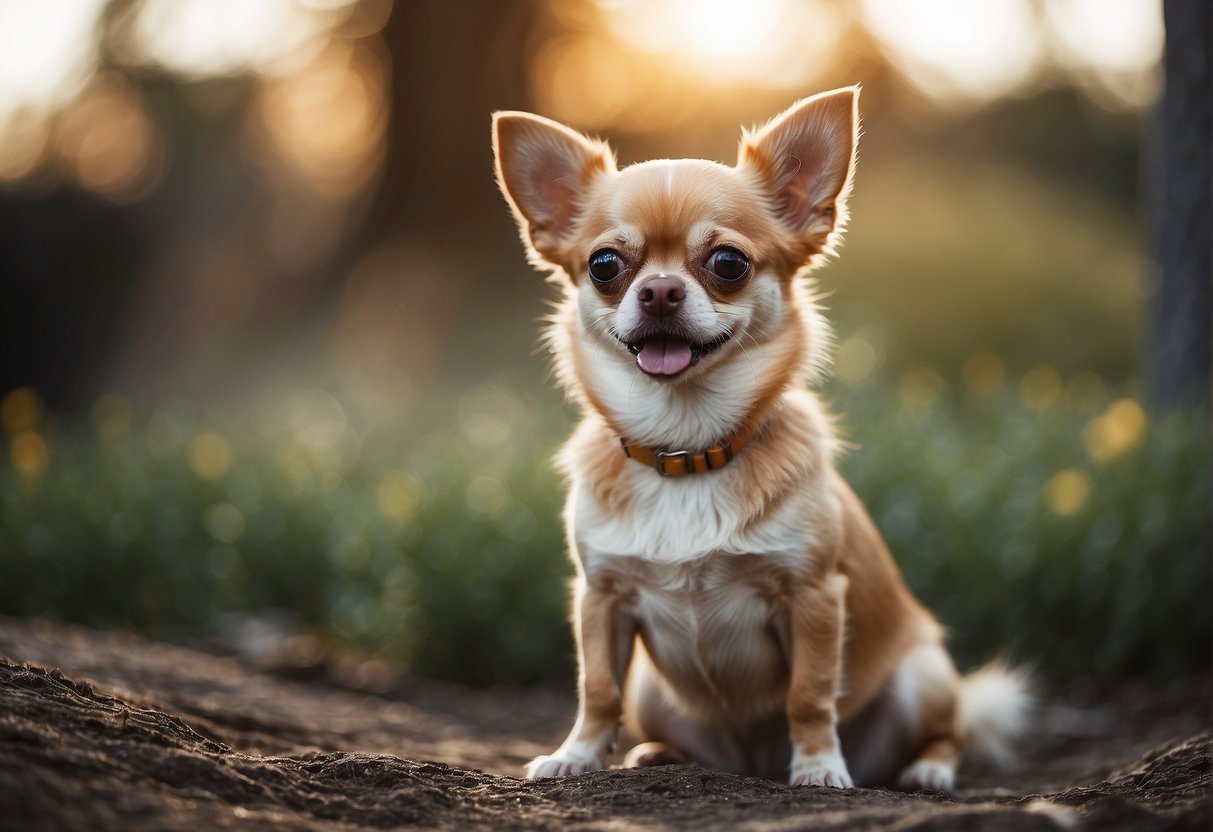 My chihuahua's stomach is growling