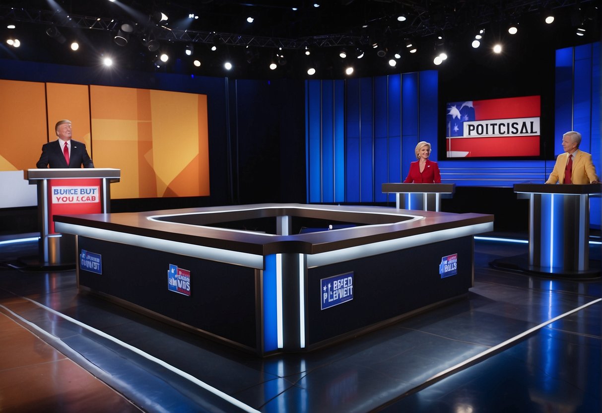 The primary goal of political parties in televised presidential debates is to present their candidate's policies and ideas to the public