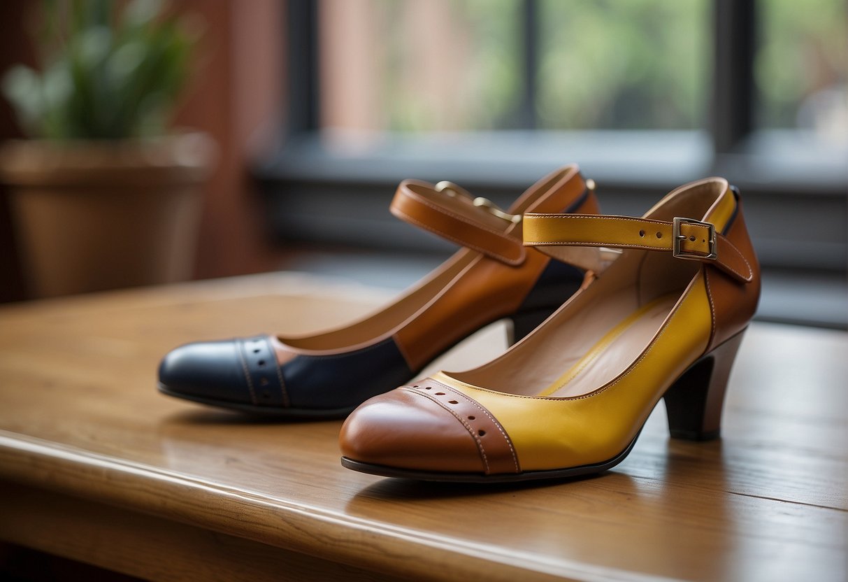 A Pair Of 1930S Shoes For Each Season: A Strappy Sandal For Summer, A Sturdy Leather Boot For Winter, A Classic Pump For Spring, And A Colorful Oxford For Fall