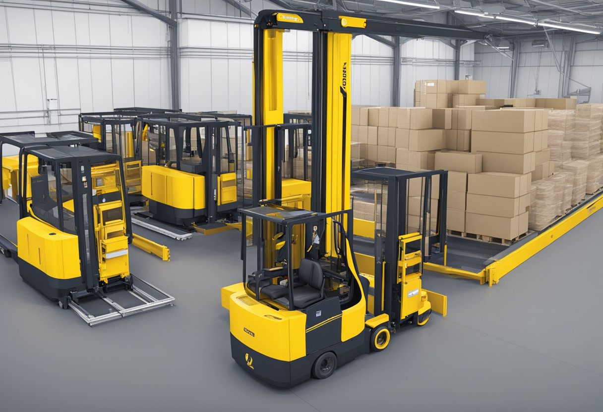 EkkoLifts material handling equipment seamlessly integrates with advanced technology, showcasing automated processes and efficient operations