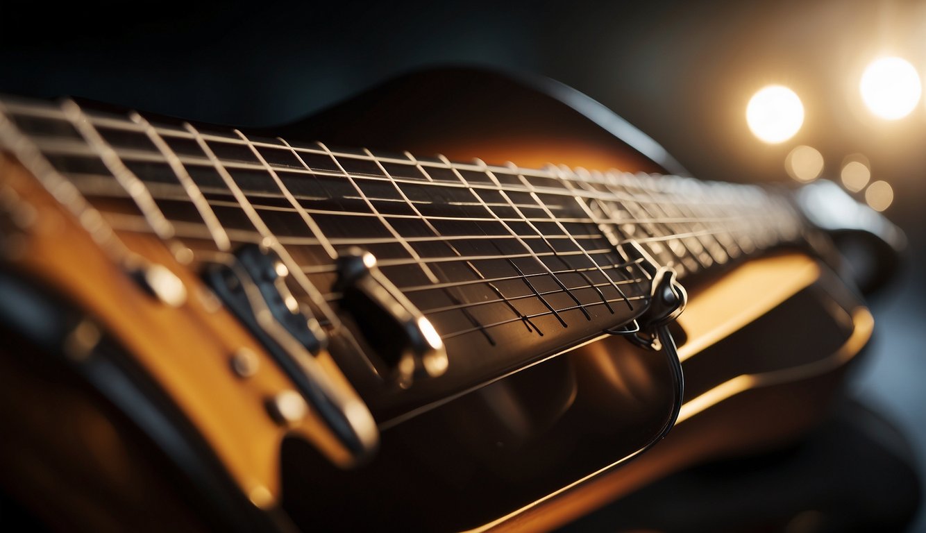 Guitar strings vibrate and heat up when boiled, causing changes in tension and sound