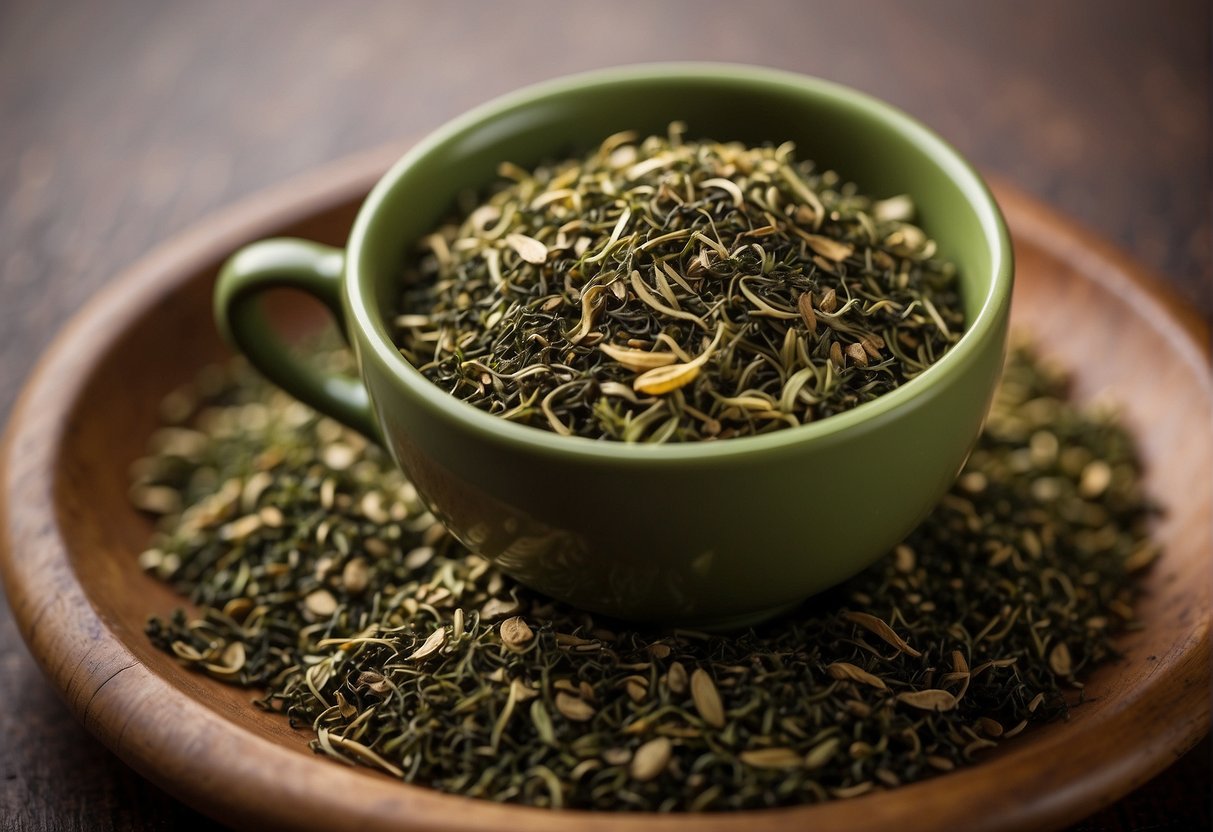 Mate tea is earthy and slightly bitter, with hints of grass and herbs. It has a strong, robust flavor and a deep green color