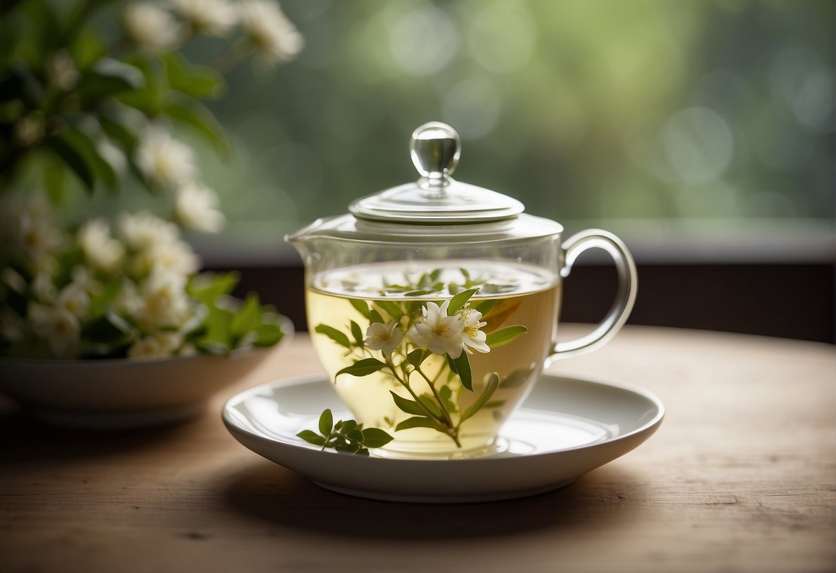 White tea tastes delicate, with floral and sweet notes. It's light and refreshing, with a subtle hint of natural sweetness