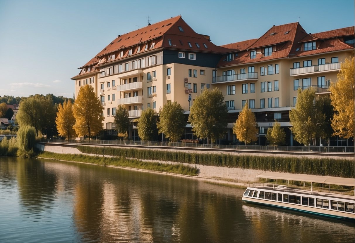 The Wesenufer Hotel & Seminar Culture is nestled along the banks of the Danube, with a serene and picturesque setting for guests to arrive and enjoy