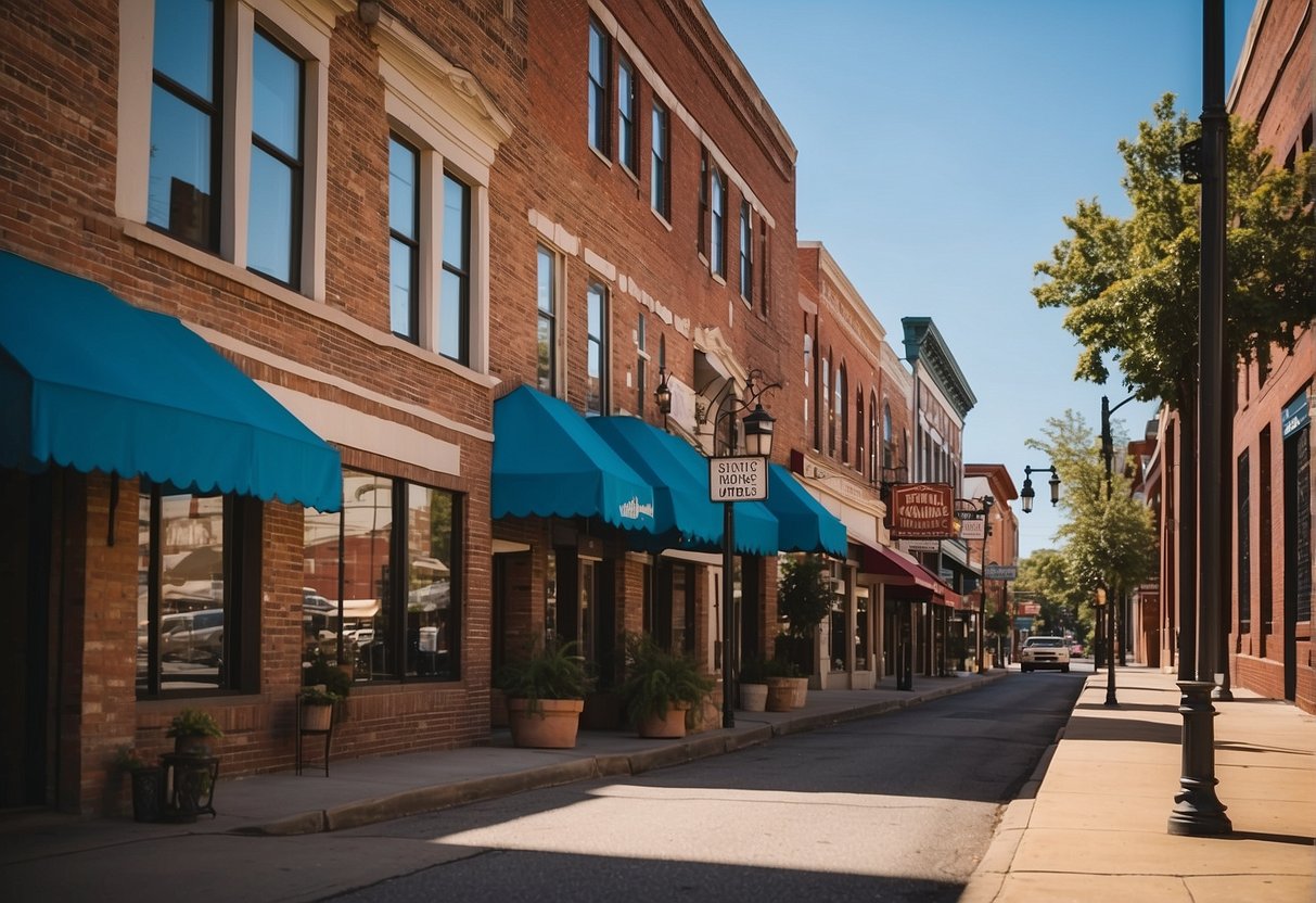 A sunny afternoon in Nashville, TN. Clear blue skies, bustling streets, and lively music drifting from open doorways. A perfect time to explore the city's vibrant culture