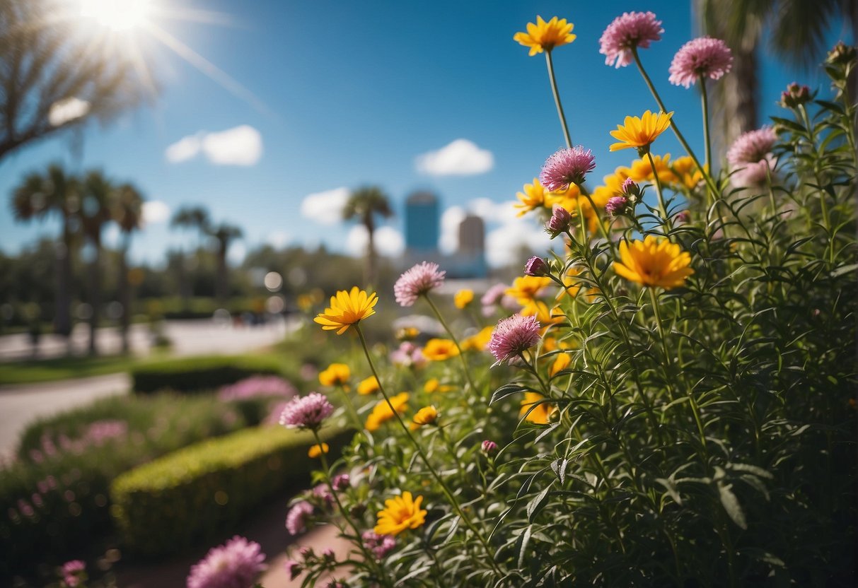 Sunny skies, lush greenery, and warm temperatures create the perfect backdrop for a visit to Orlando. The vibrant colors of blooming flowers and the gentle breeze of spring make it the best time to experience the magic of this city