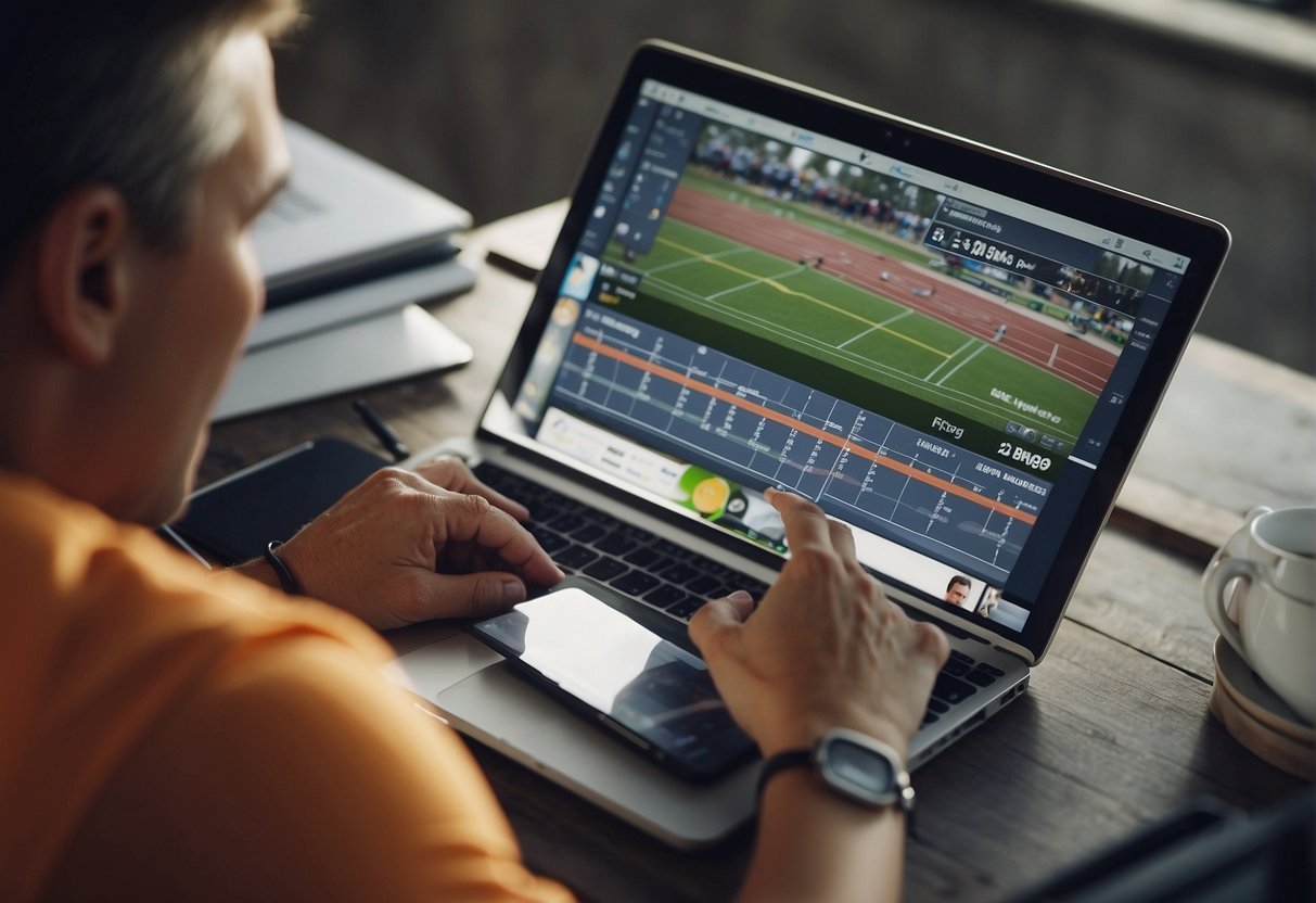 Runners study training plans, analyze race courses, and discuss strategy with coaches. They review pace charts and visualize their race performance