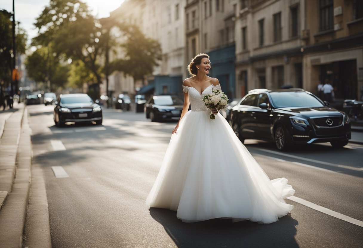 Bride calls off wedding, then chases groom down street