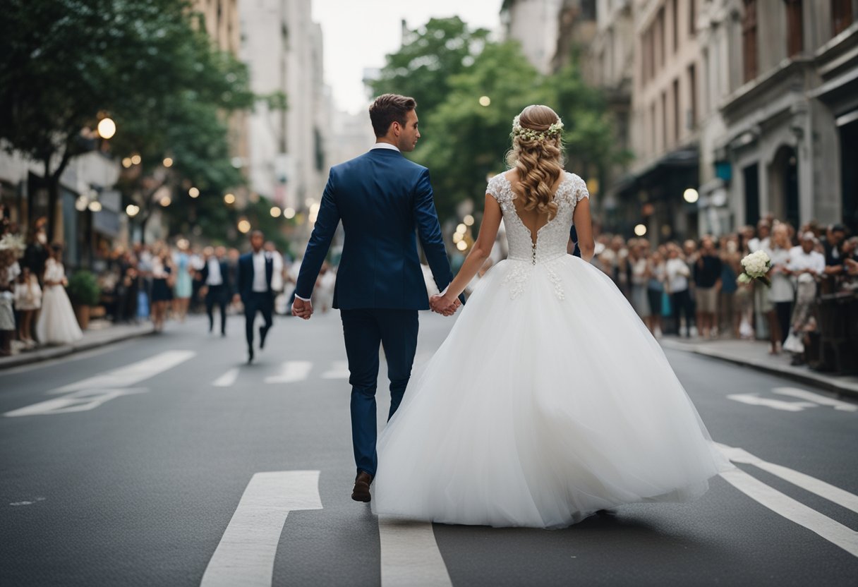 Bride cancels wedding at altar, then chases groom down street