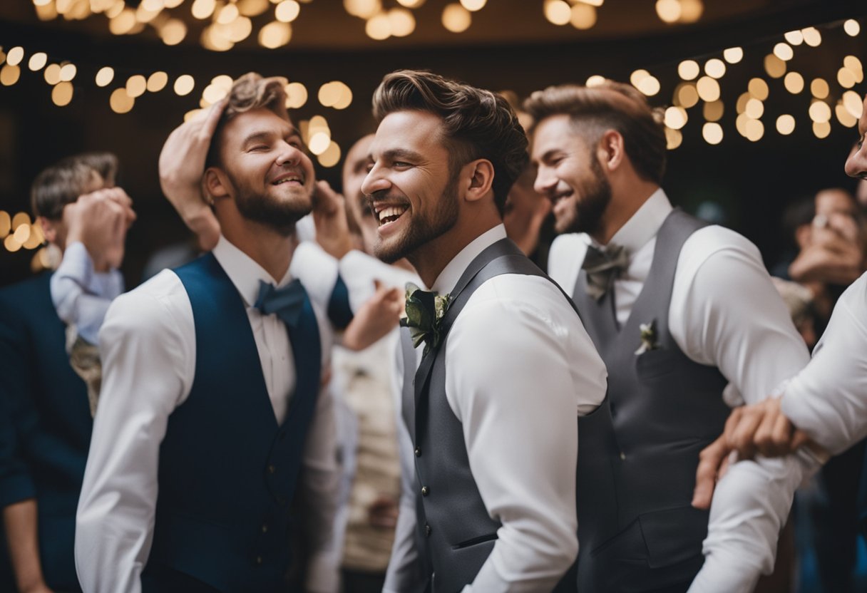 Drunk groom causes reception brawl, no injuries