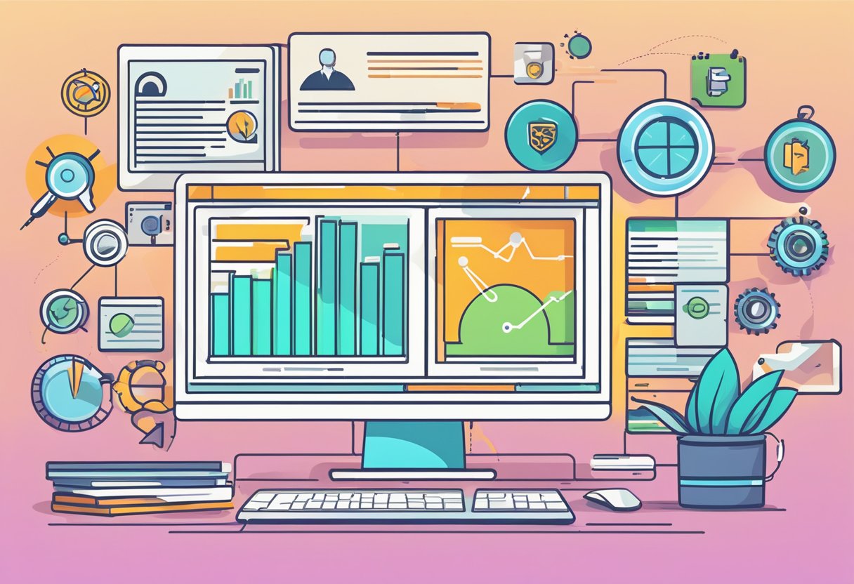 A computer screen displaying various affiliate marketing programs with search engine optimization tools