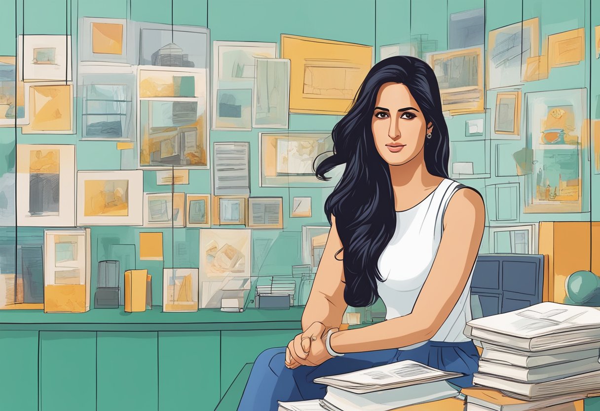 Katrina Kaif's biography: focus on her achievements, family, and net worth. Avoid human subjects