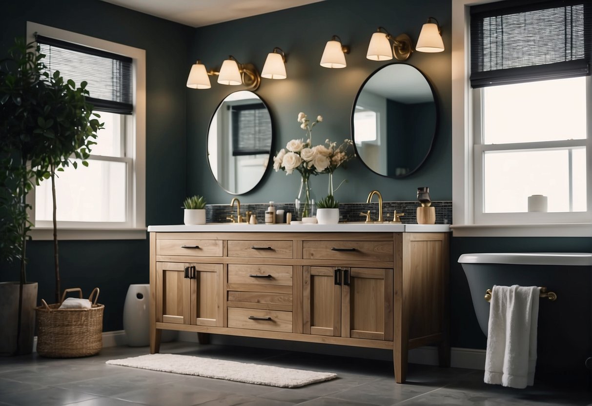 Mounting and maintenance of bathroom furniture