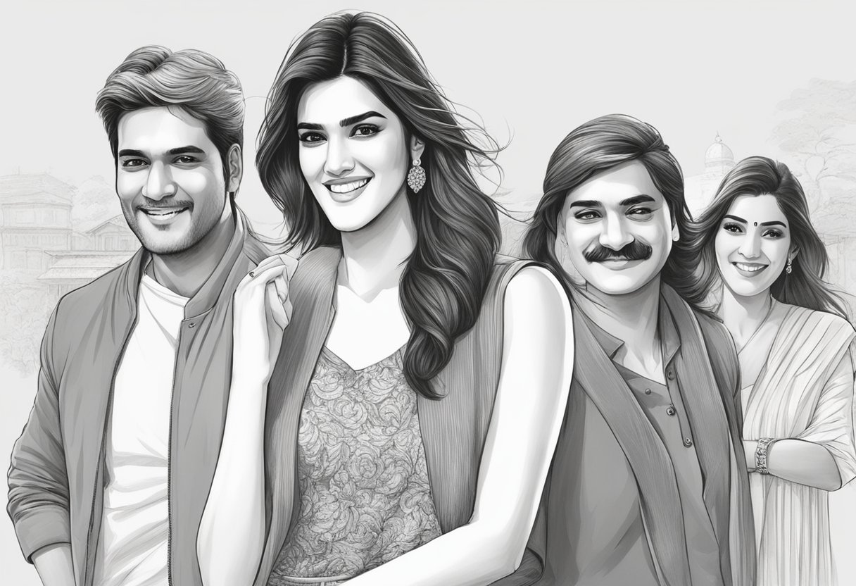 Kriti Sanon's personal life: a tall, elegant figure, with a loving husband and close-knit family. A successful career and youthful energy radiate from her