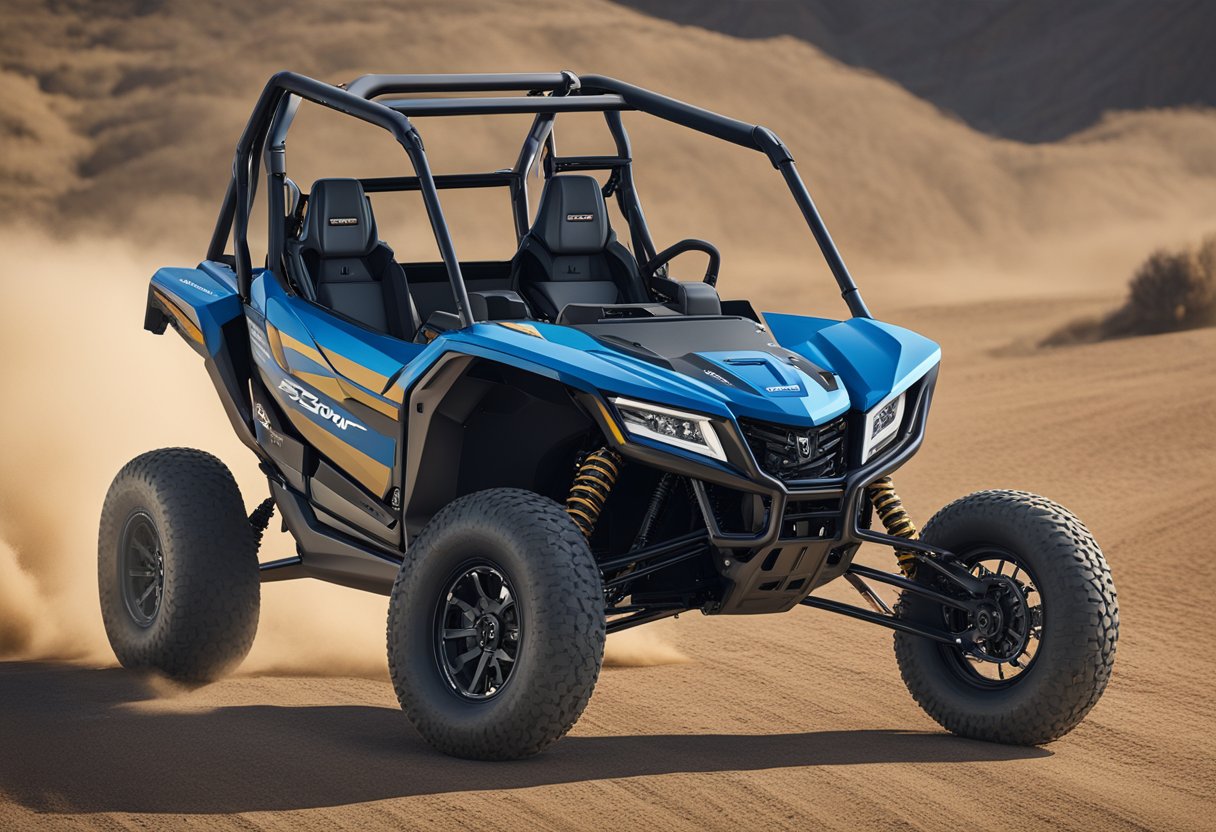 The 2023 Honda Talon S model displayed with pricing info and availability details