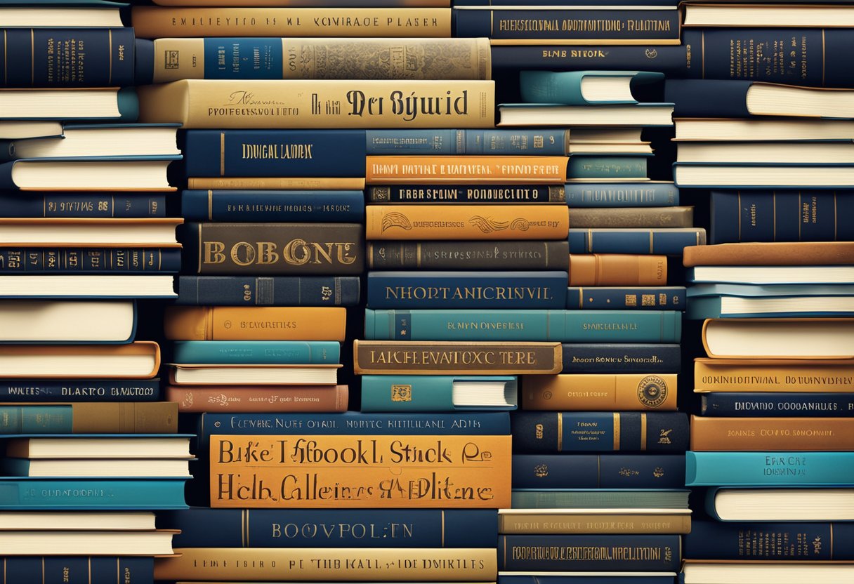 A diverse array of book advertising platforms and techniques, including digital and traditional media, are depicted in a dynamic and interconnected landscape