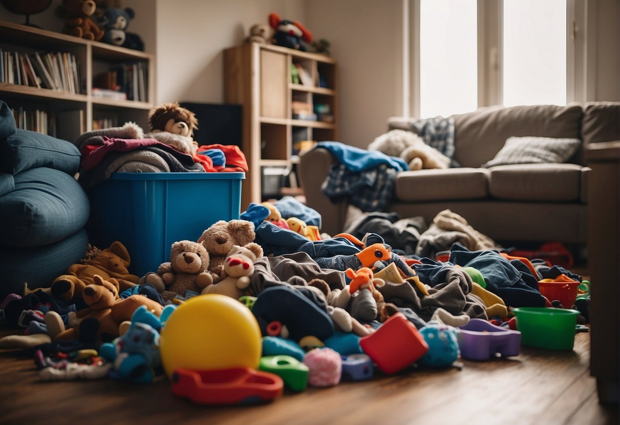 The Ultimate Guide to Decluttering Your Home with Kids: Clearing the Chaos and Creating Space -