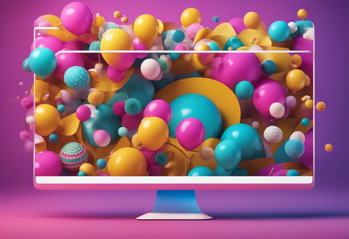 A colorful pop-up ad with engaging visuals and interactive features grabs the attention of a diverse audience. A variety of incentives and rewards are displayed, enticing viewers to click and explore further