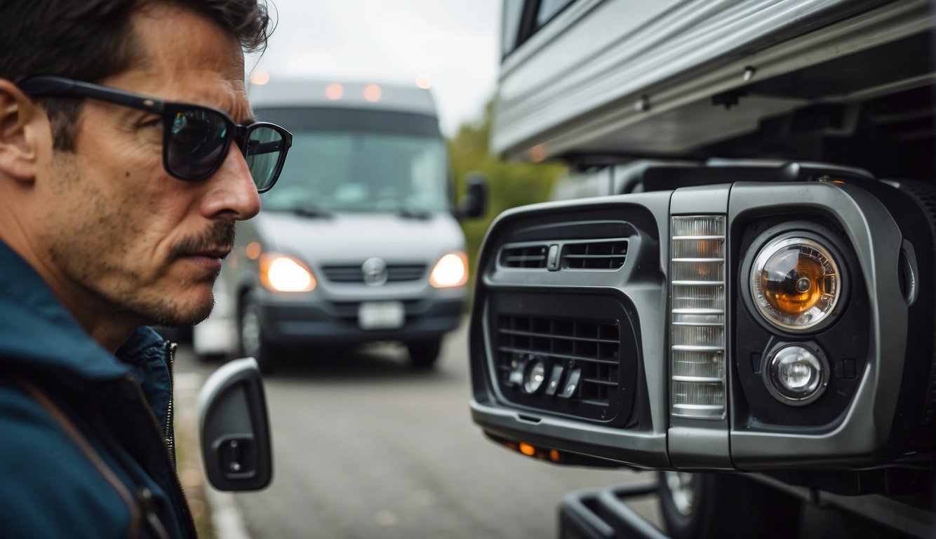 An RV inspection typically costs around $150 to $300. The inspector thoroughly checks the vehicle's mechanical, electrical, and structural components