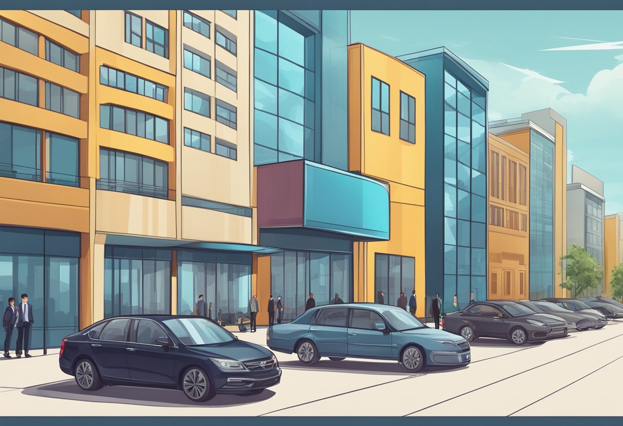 A corporation and a company stand side by side, with a clear distinction in their financial aspects and capital